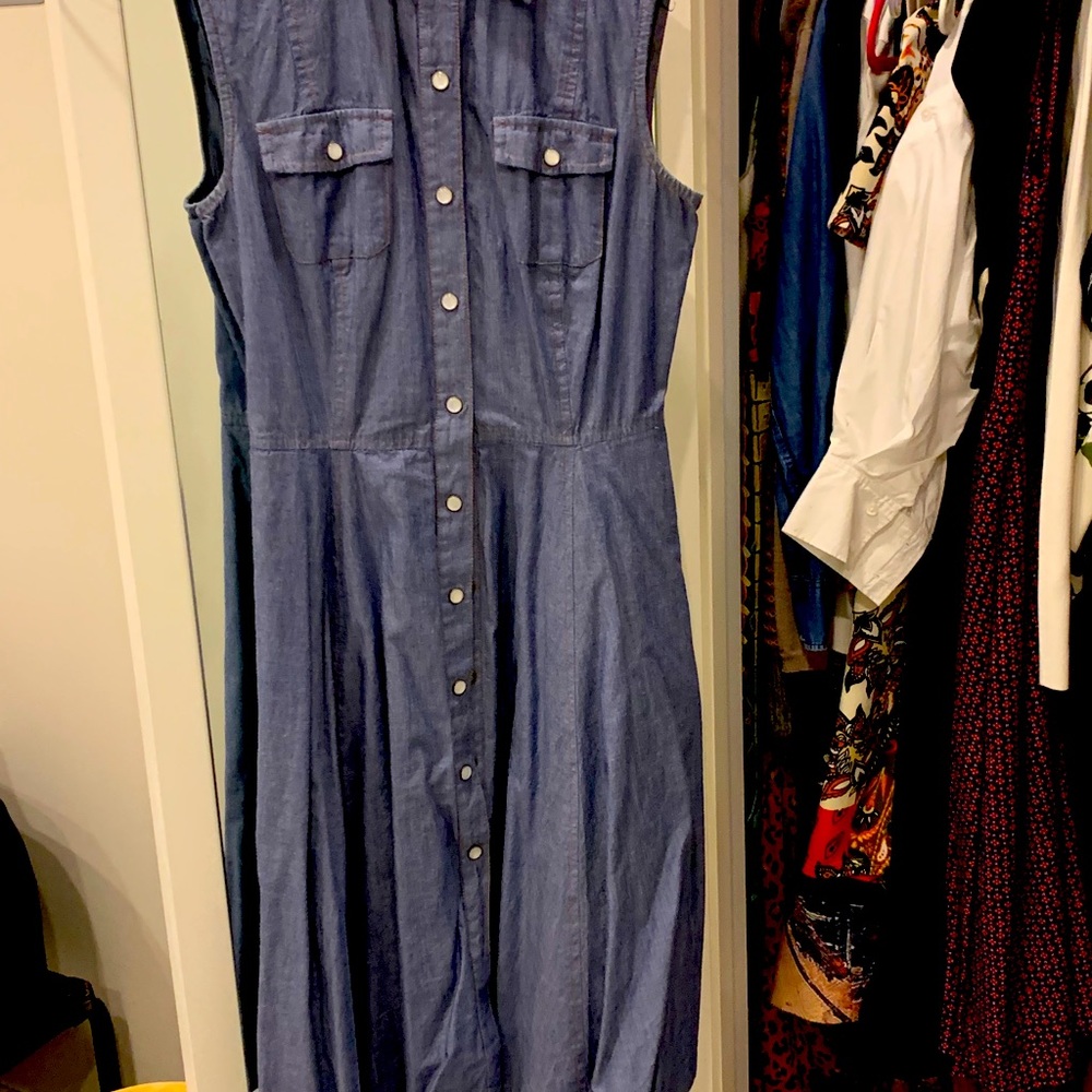 Denim dress